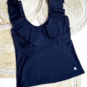 Camiseta Aurora con volante