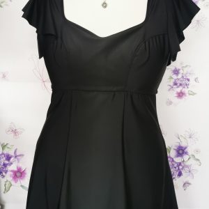 Vestido de Baño Corazón Negro