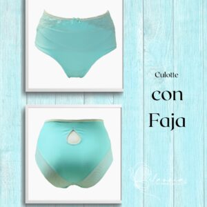 Culotte con Faja Turquesa Andina