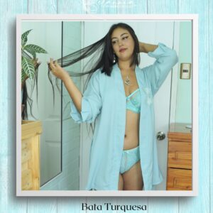 Bata Turquesa Andina